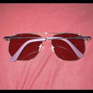 Forever 21 Rose Gold/Gold Rimmed Sunglasses